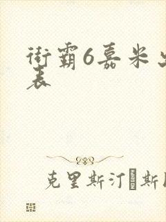 街霸6嘉米出招表