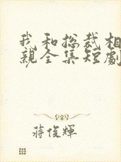 我和总裁相了个亲全集短剧