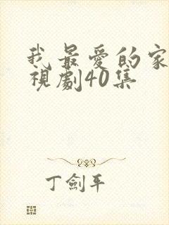 我最爱的家人电视剧40集
