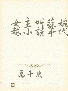 女主叫苏婉的穿越小说年代文