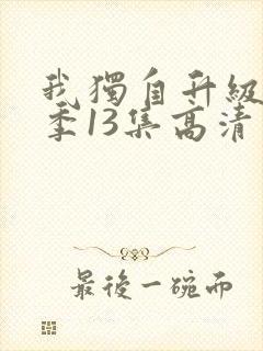 我独自升级第二季13集高清完整版