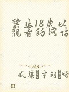 禁止18岁以下观看的网站