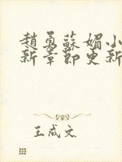 赵勇苏媚小说最新章节更新状态