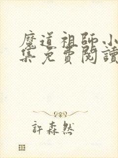 魔道祖师小说全集免费阅读