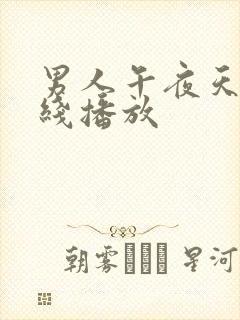 男人午夜天堂在线播放