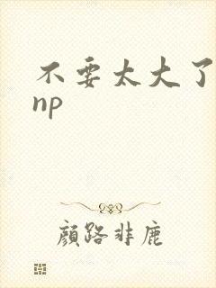 不要太大了高hnp