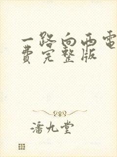一路向西电影免费完整版
