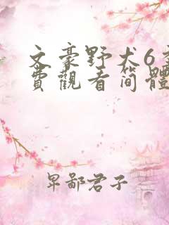 文豪野犬6季免费观看简体中