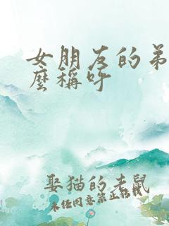 女朋友的弟弟怎么称呼