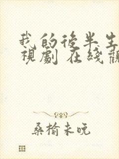 我的后半生 电视剧 在线观看