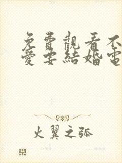 免费观看不要恋爱要结婚电视剧