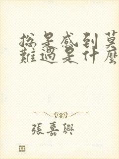 总是感到莫名的难过是什么歌