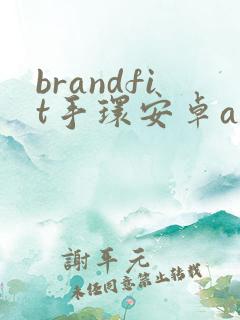brandfit手环安卓app下载
