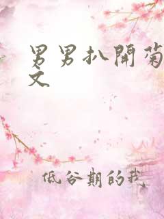 男男扒开菊调教文