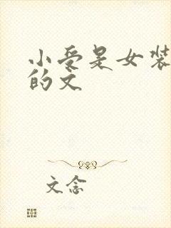 小受是女装大佬的文