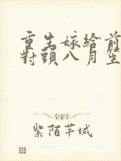 重生嫁给前夫死对头八月笙