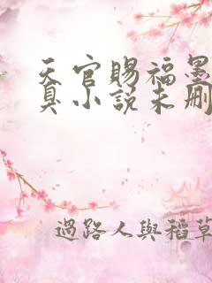 天官赐福墨香铜臭小说未删版全文免费阅读