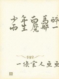 少年白马醉春风雨生魔哪一集出现