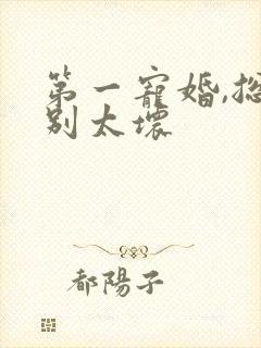 第一宠婚,总裁别太坏