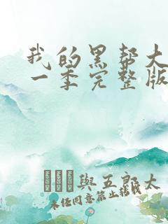 我的黑帮大佬第一季完整版免费