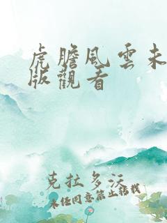 虎胆风云未删减版观看