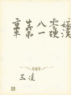 重生八零嫁给全军第一硬汉免费