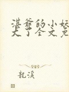 湛爷的小妖精长大了全文免费阅读无弹窗