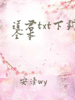 道君txt下载全本