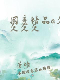 国产精品a久久久久久