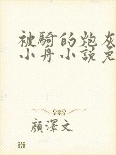 被骑的炮灰by小舟小说免费阅读