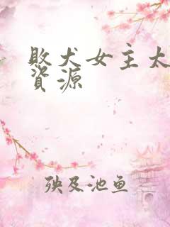 败犬女主太多了资源