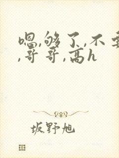 嗯,够了,不要,哥哥,高h