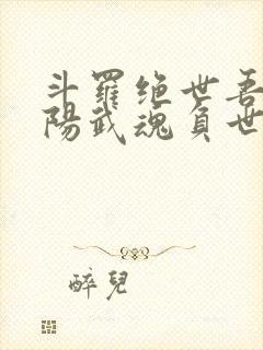 斗罗绝世吾乃烈阳武魂负世火种