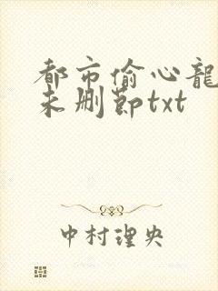 都市偷心龙爪手未删节txt