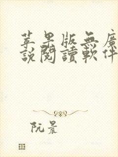 苹果版无广告小说阅读软件