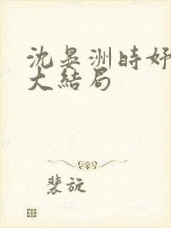 沈晏洲时妤小说大结局