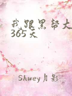 我跟黑帮大佬的365天