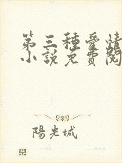 第三种爱情原著小说免费阅读
