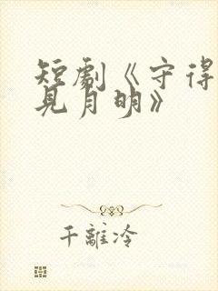 短剧《守得云开见月明》