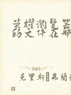 荣耀浏览器下载的文件在哪个文件夹