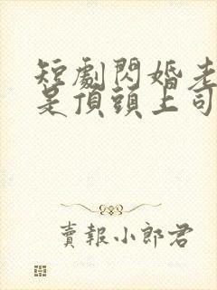 短剧闪婚老公竟是顶头上司