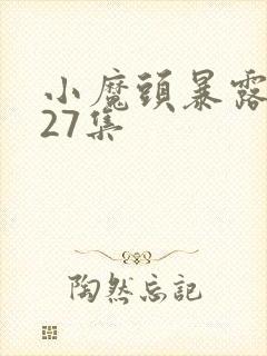 小魔头暴露啦第27集