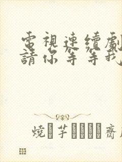 电视连续剧幸福请你等等我免费观看