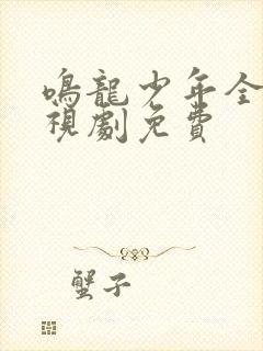 鸣龙少年全集电视剧免费