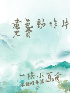 黄色动作片网站免费