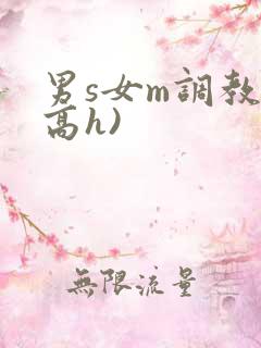 男s女m调教(高h)