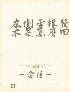 左侧舌根发麻发木是怎么回事