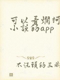 可以看烂柯棋缘小说的app