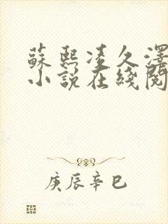 苏熙凌久泽免费小说在线阅读