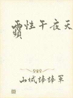 两性午夜天堂视频